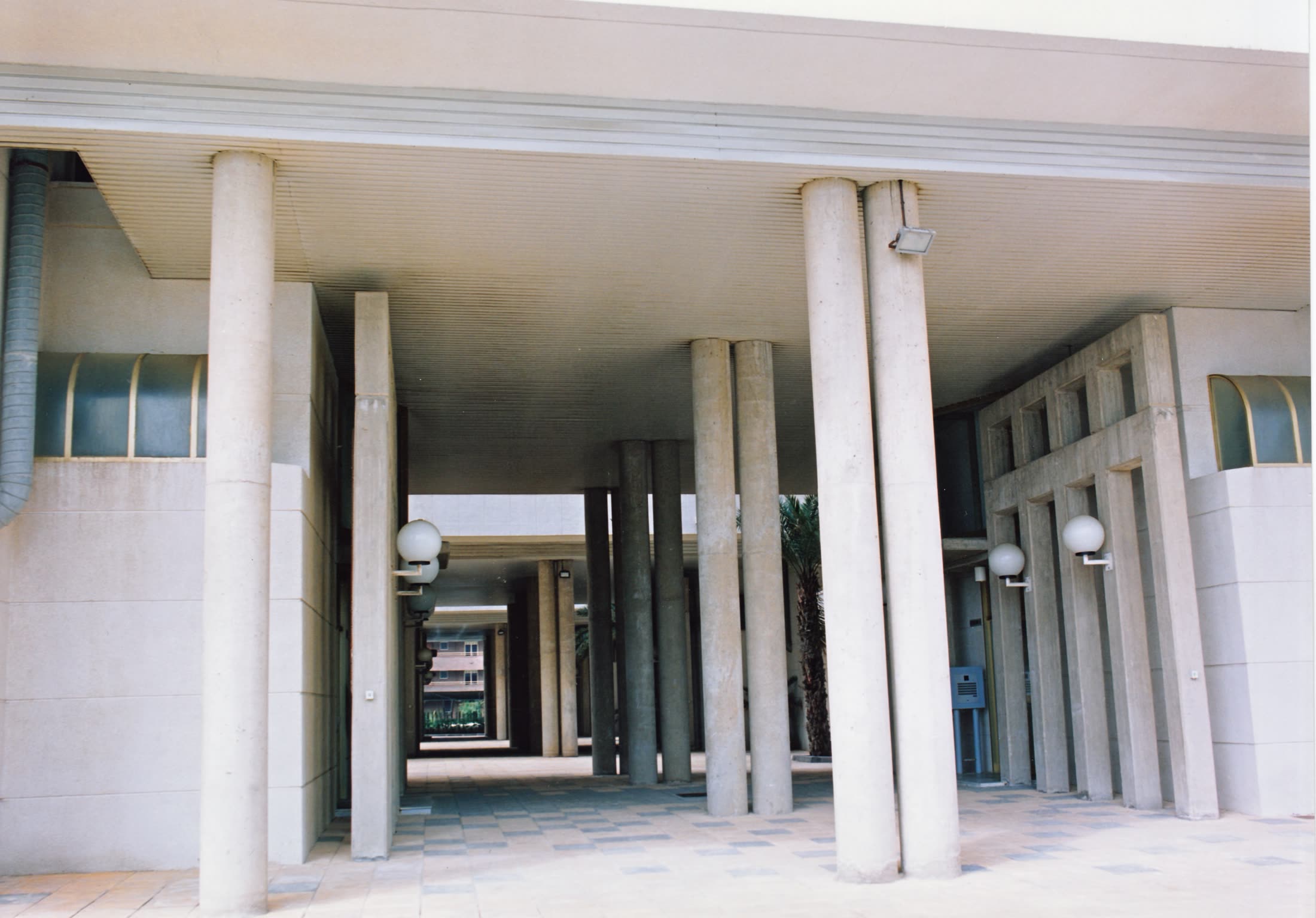 Detalle arquitectónico de un proyecto de Castro